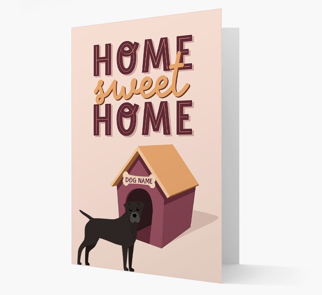 Home Sweet Home: Personalized {breedFullName} Card