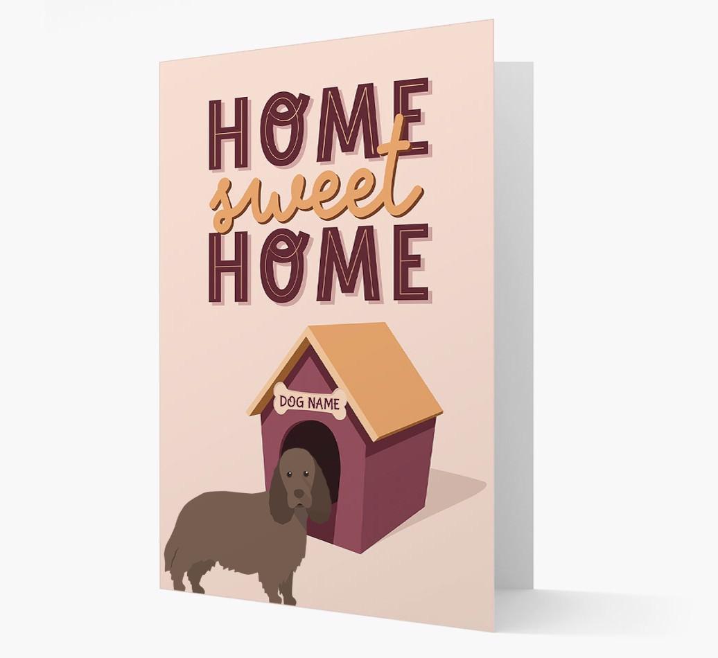 Home Sweet Home: Personalized {breedFullName} Card