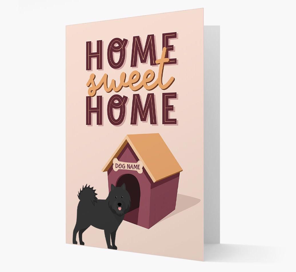Home Sweet Home: Personalized {breedFullName} Card