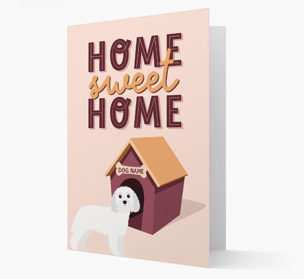 Home Sweet Home: Personalized {breedFullName} Card