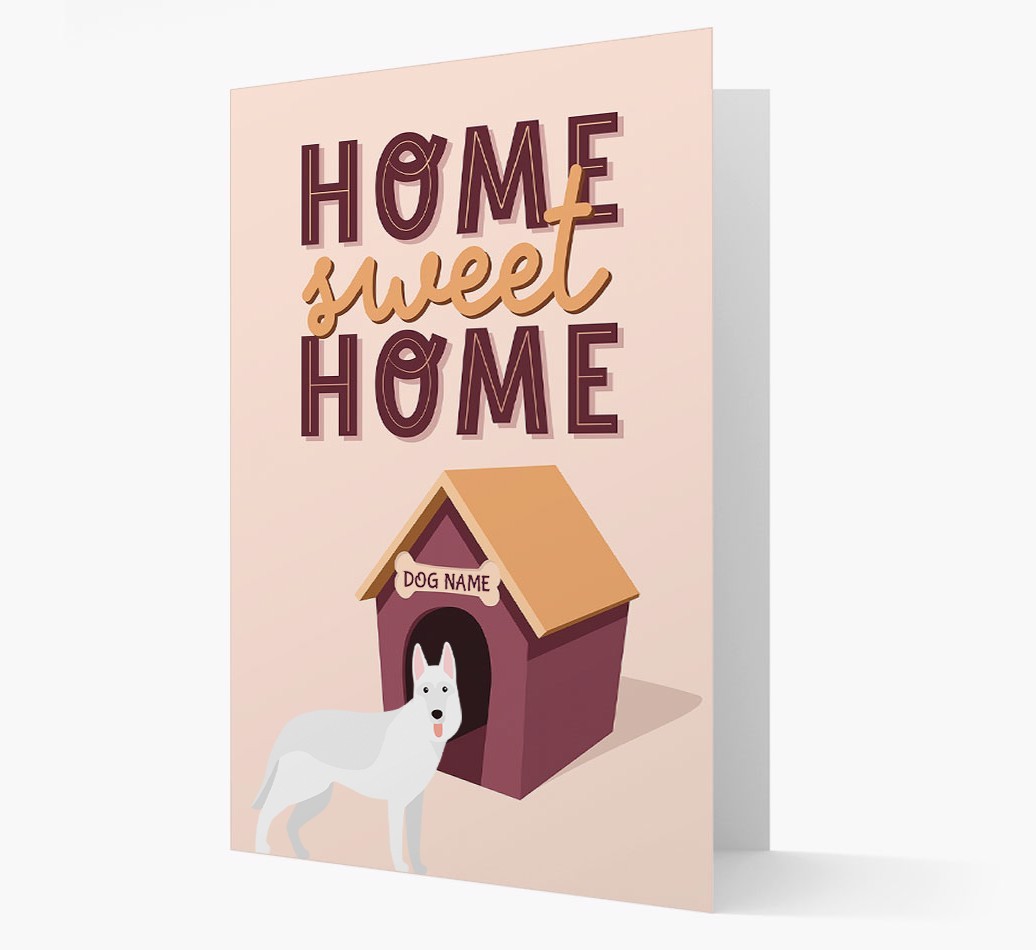 Home Sweet Home: Personalized {breedFullName} Card
