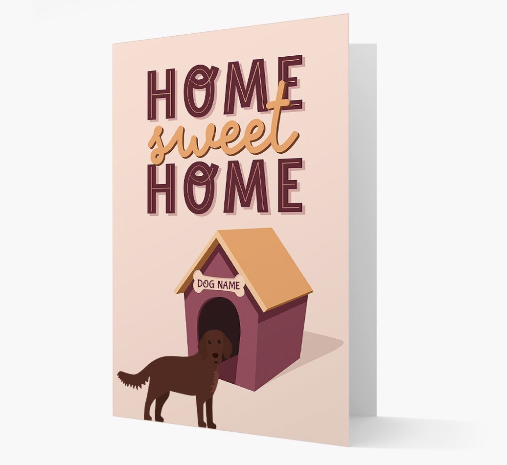 Home Sweet Home: Personalized {breedFullName} Card