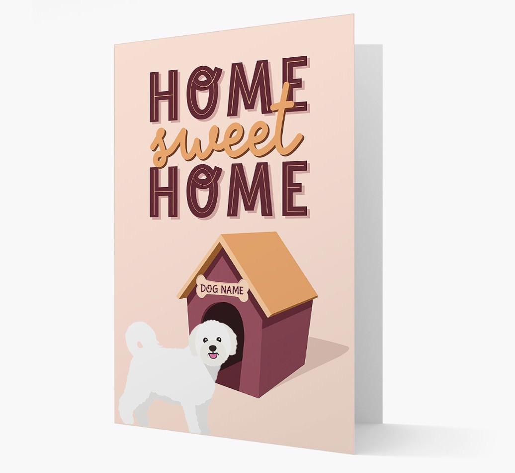 Home Sweet Home: Personalized {breedFullName} Card