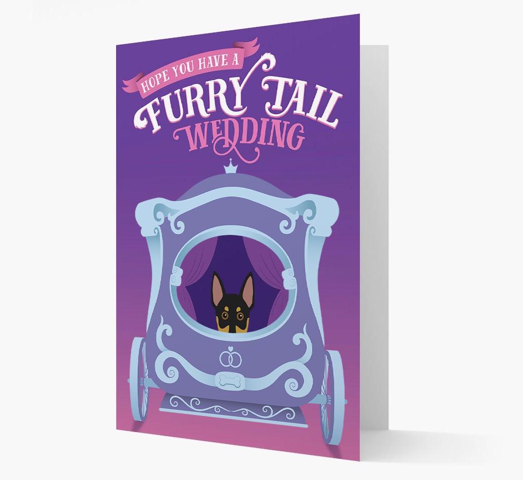 Furry Tail Wedding: Personalized {breedFullName} Card