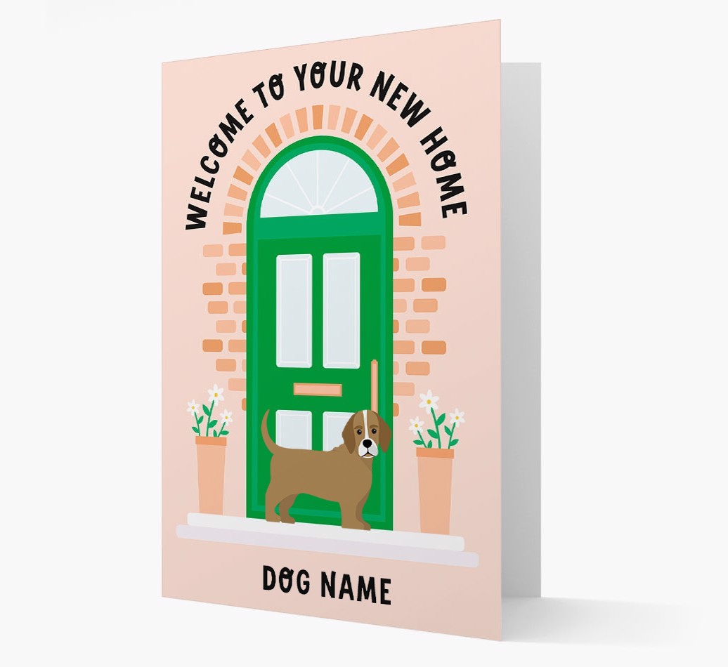 Welcome To Your New Home: Personalised {breedFullName} Card