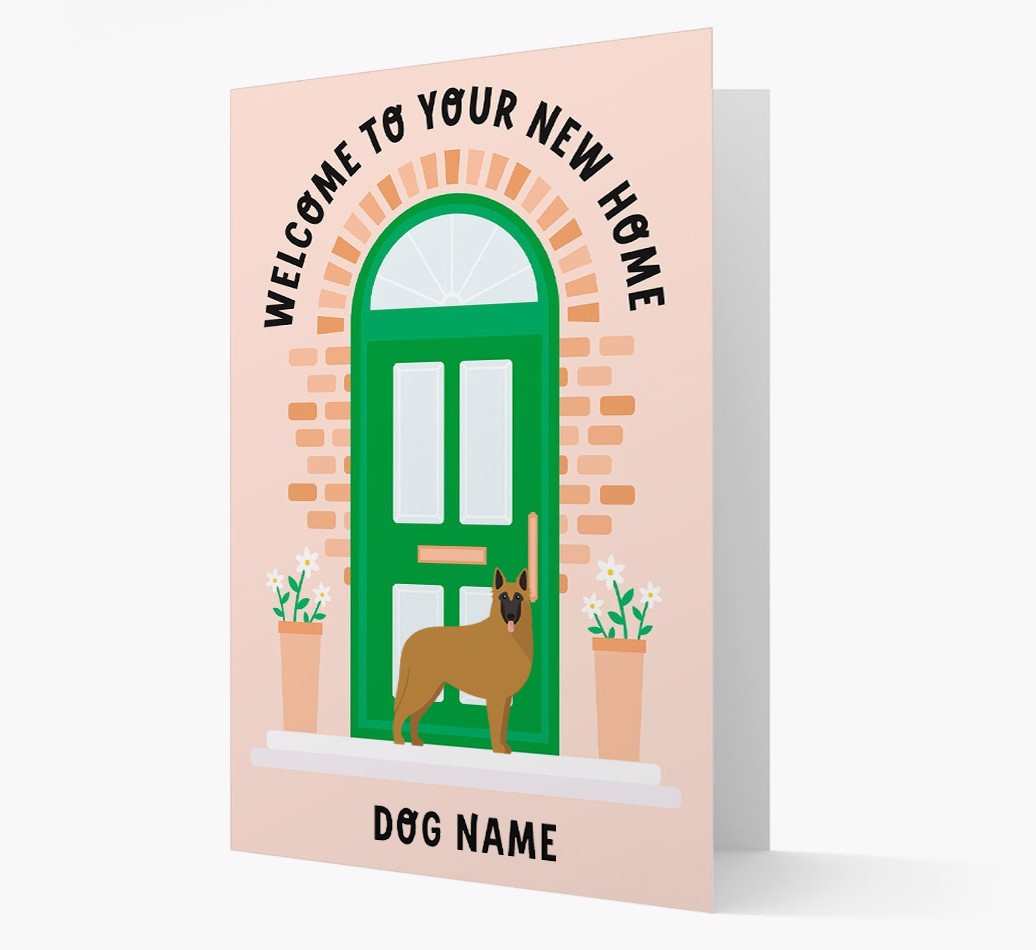 Welcome To Your New Home: Personalised {breedFullName} Card