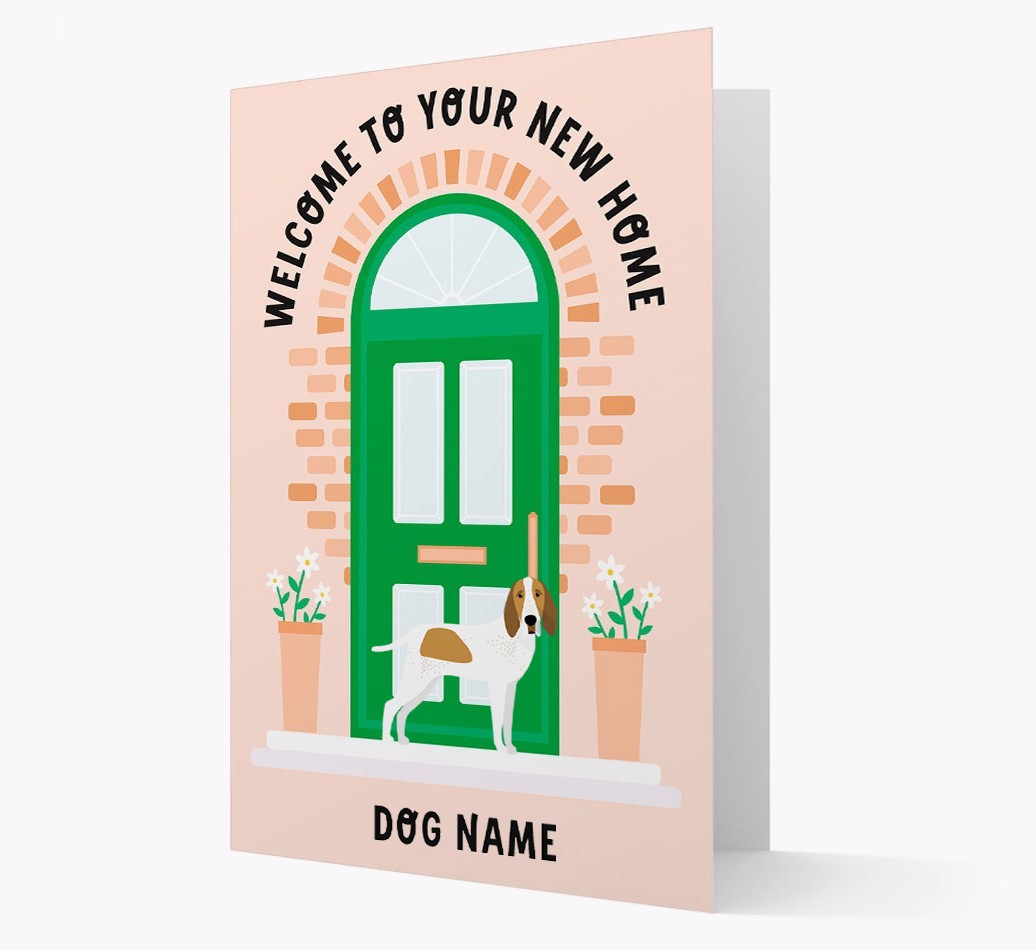 Welcome To Your New Home: Personalised {breedFullName} Card