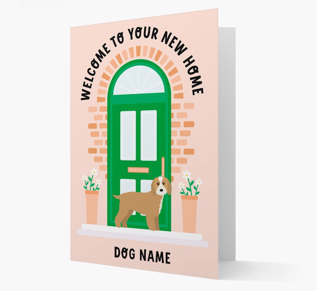 Welcome To Your New Home: Personalised {breedFullName} Card