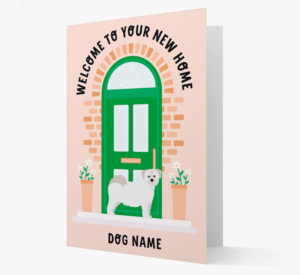 Welcome To Your New Home: Personalised {breedFullName} Card