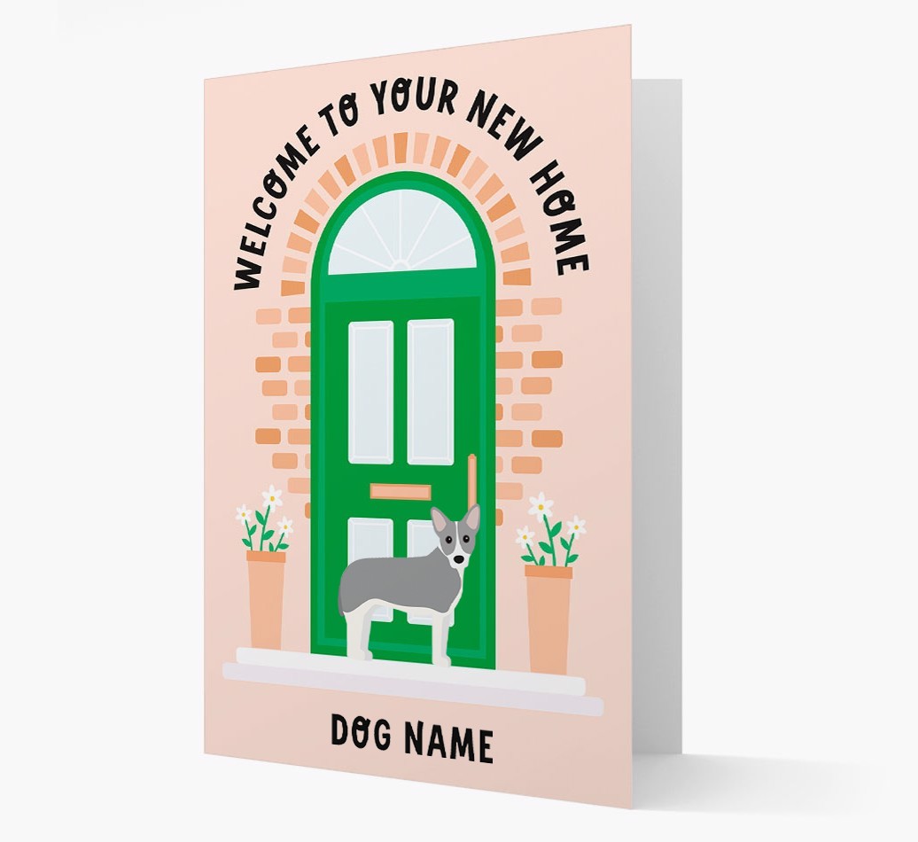 Welcome To Your New Home: Personalised {breedFullName} Card