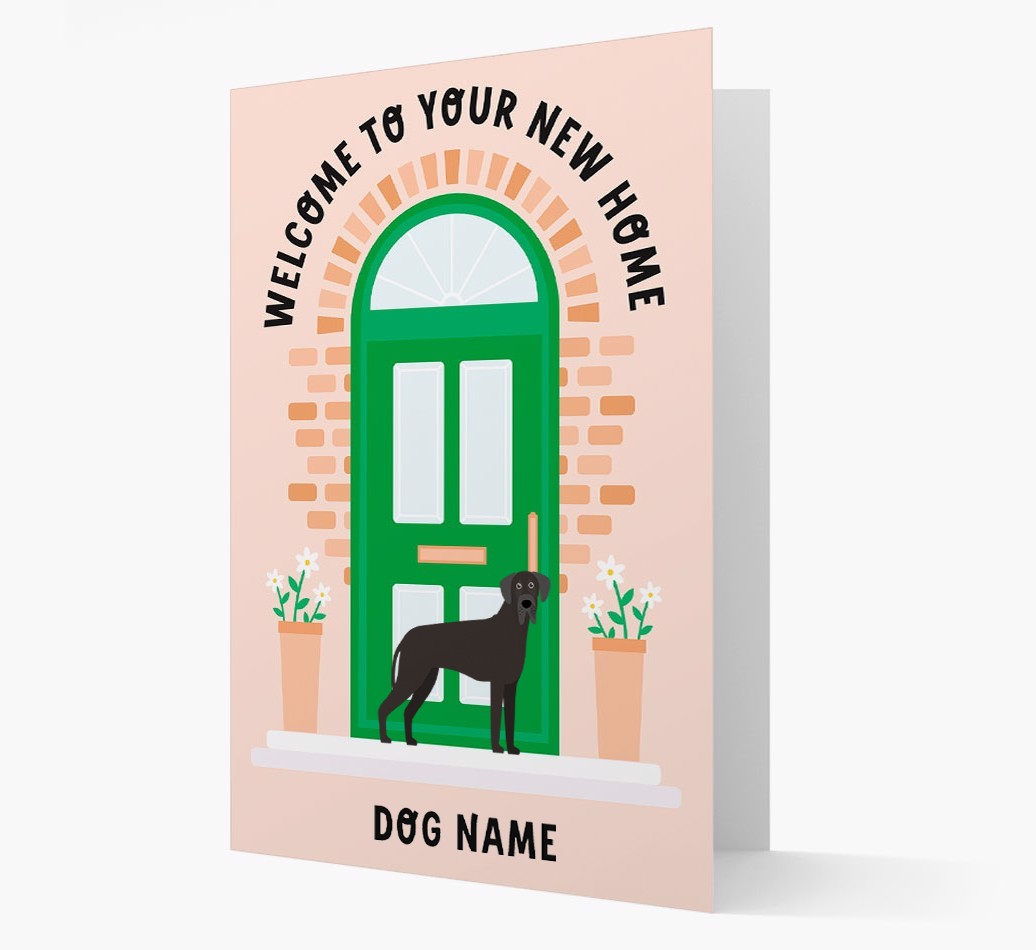 Welcome To Your New Home: Personalised {breedFullName} Card