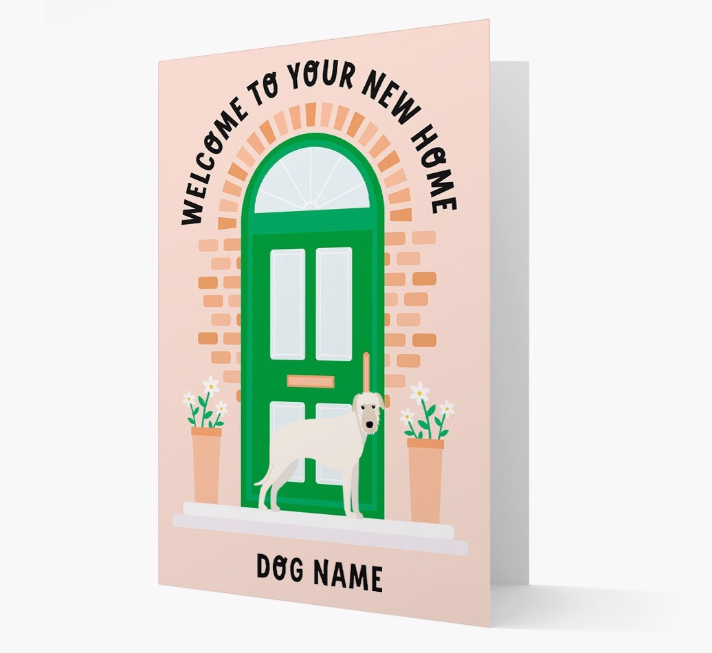 Welcome To Your New Home: Personalised {breedFullName} Card