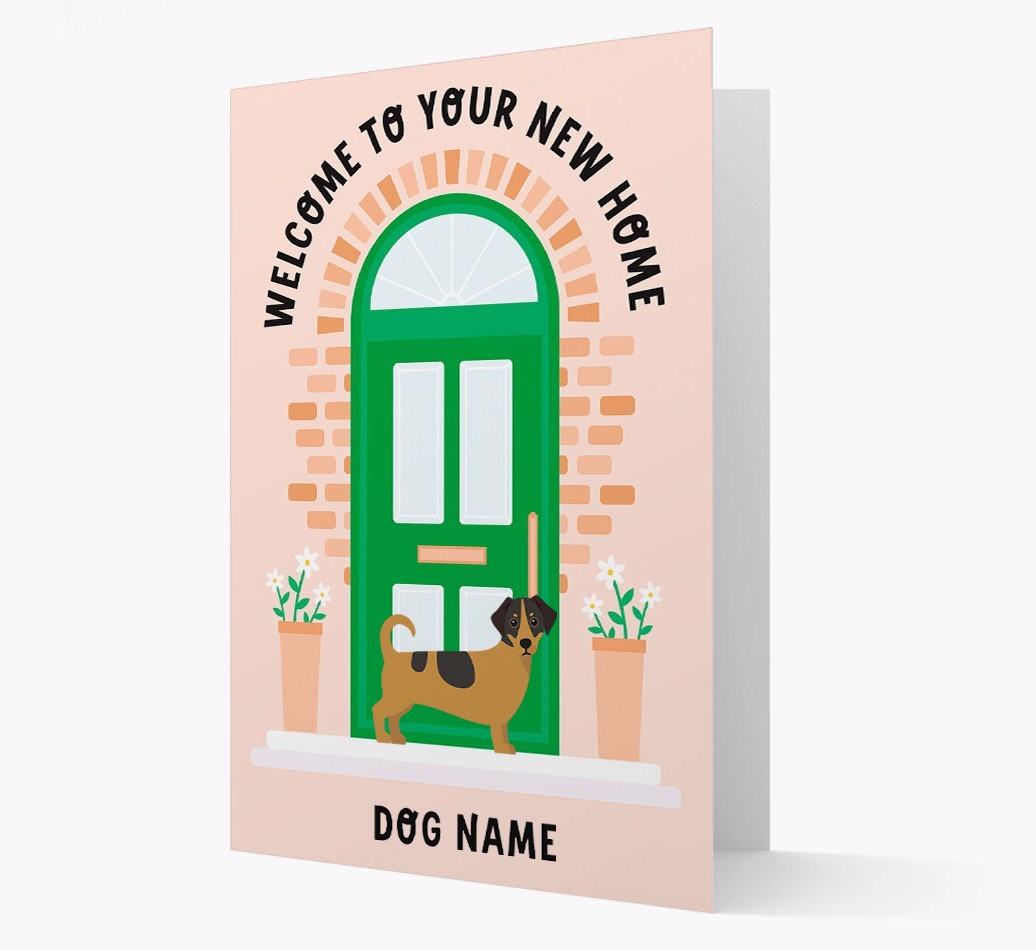 Welcome To Your New Home: Personalised {breedFullName} Card