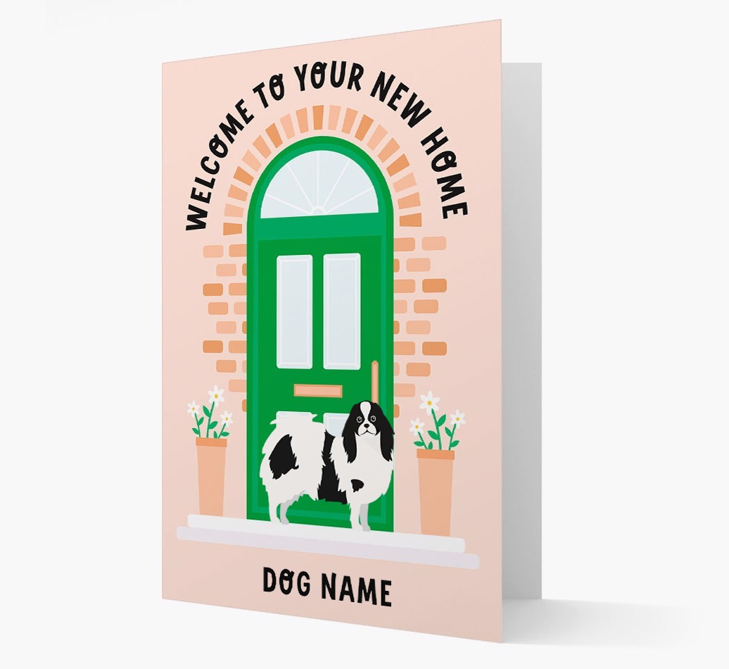 Welcome To Your New Home: Personalised {breedFullName} Card