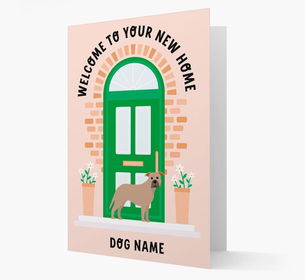 Welcome To Your New Home: Personalized {breedFullName} Card
