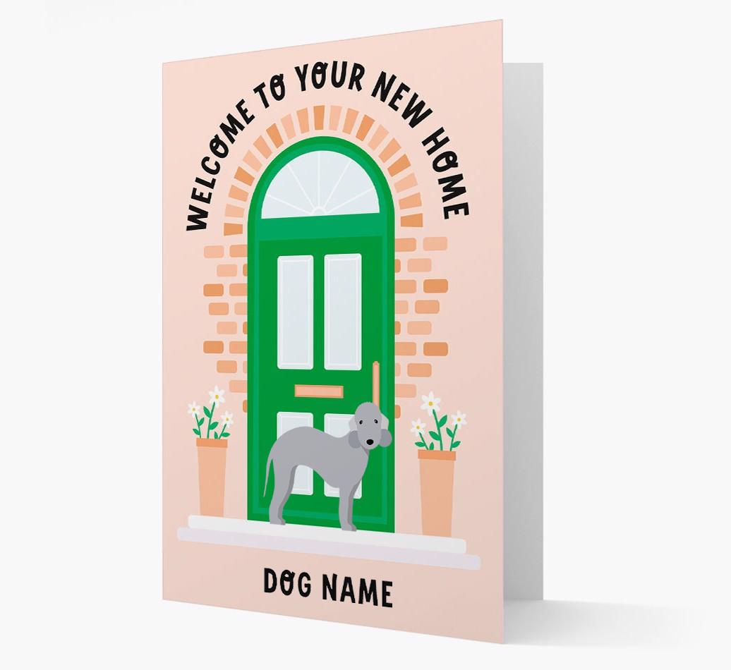 Welcome To Your New Home: Personalized {breedFullName} Card