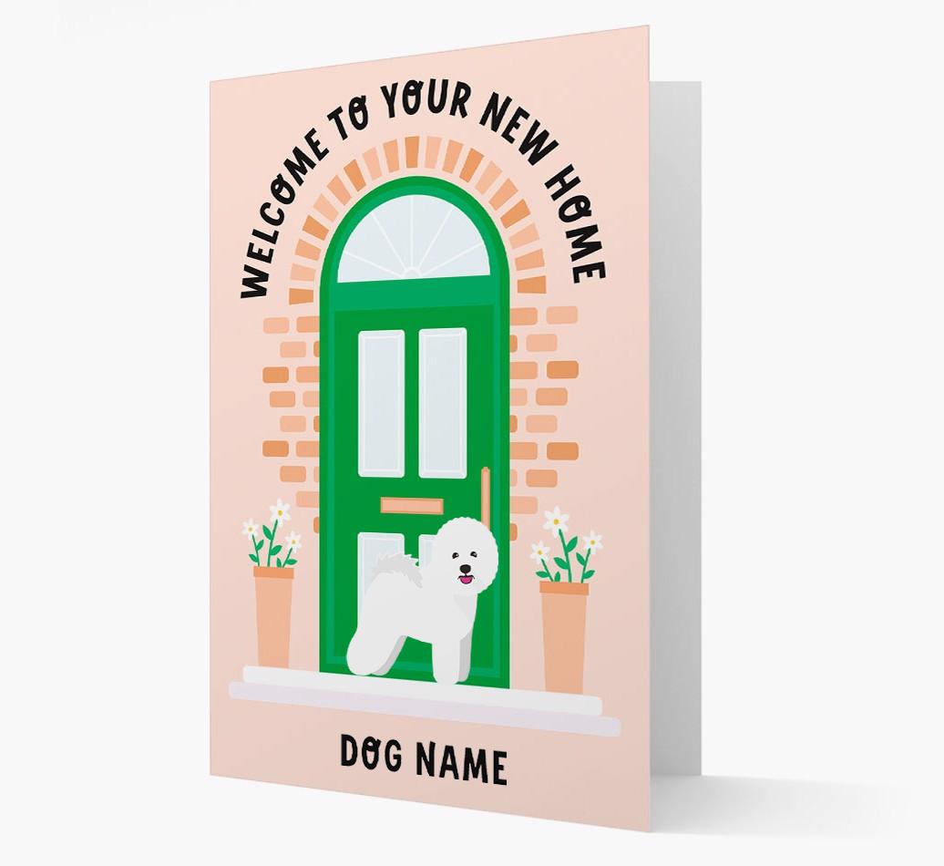 Welcome To Your New Home: Personalized {breedFullName} Card