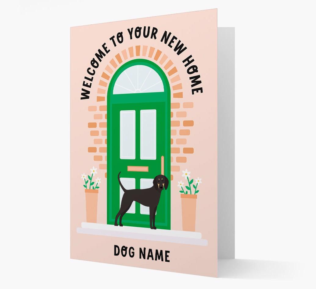 Welcome To Your New Home: Personalized {breedFullName} Card
