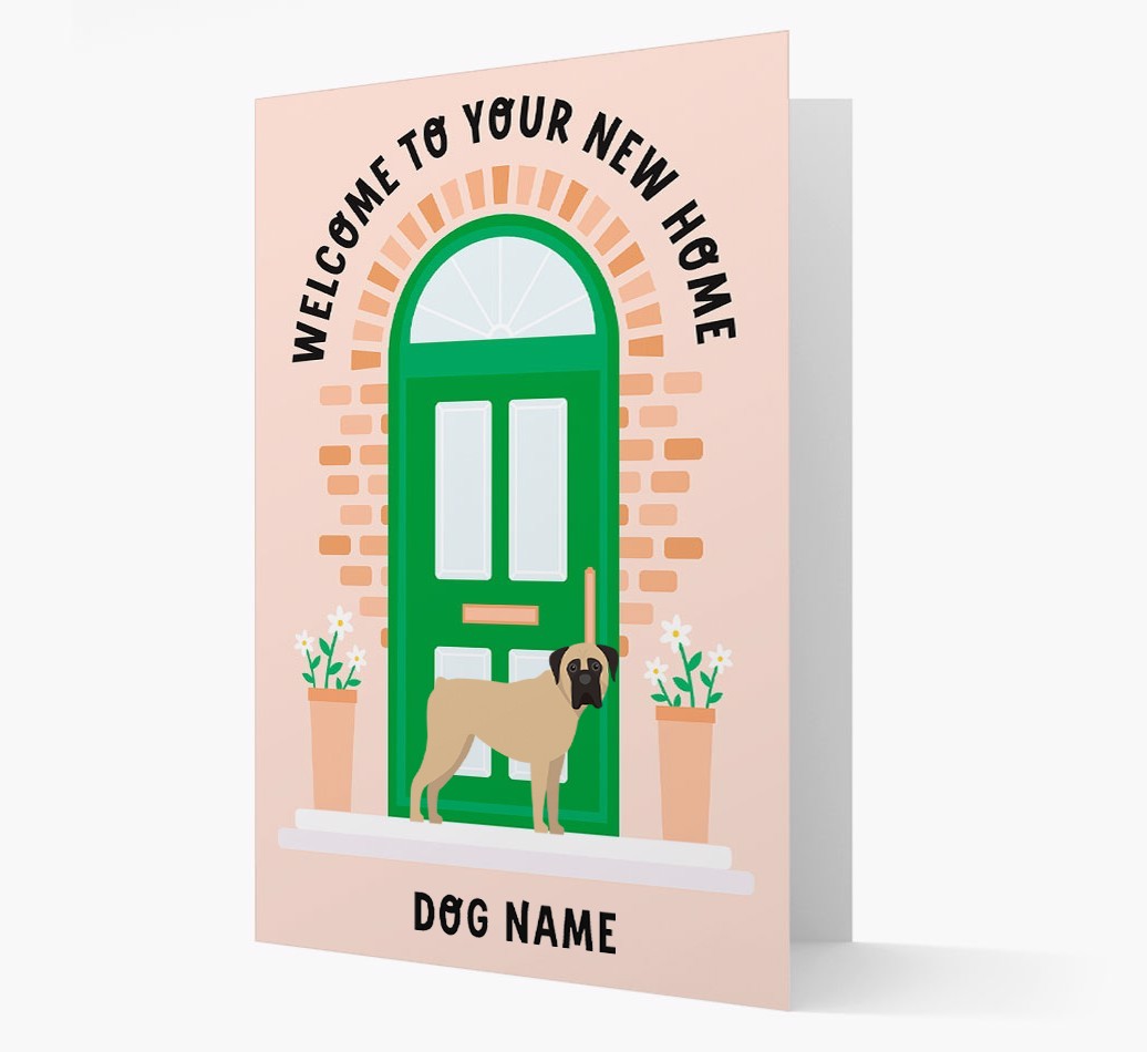 Welcome To Your New Home: Personalized {breedFullName} Card