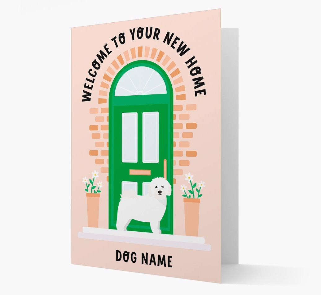Welcome To Your New Home: Personalized {breedFullName} Card