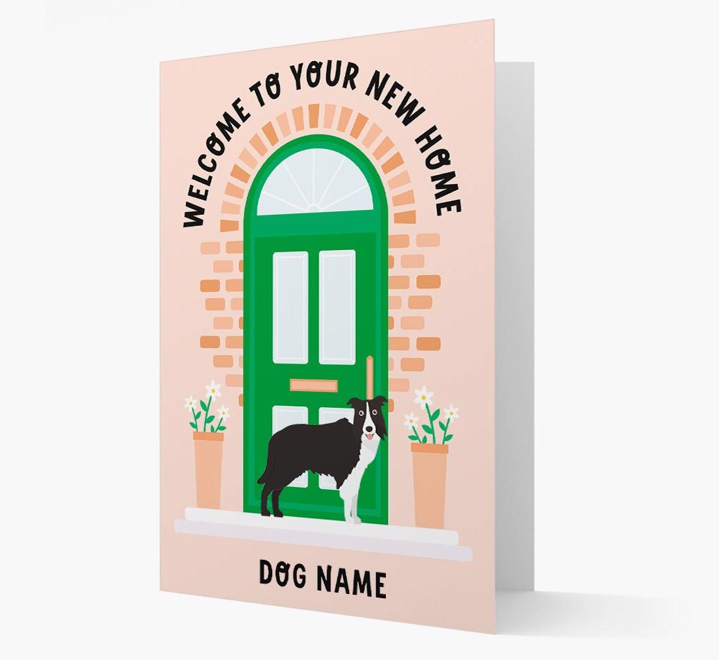 Welcome To Your New Home: Personalized {breedFullName} Card