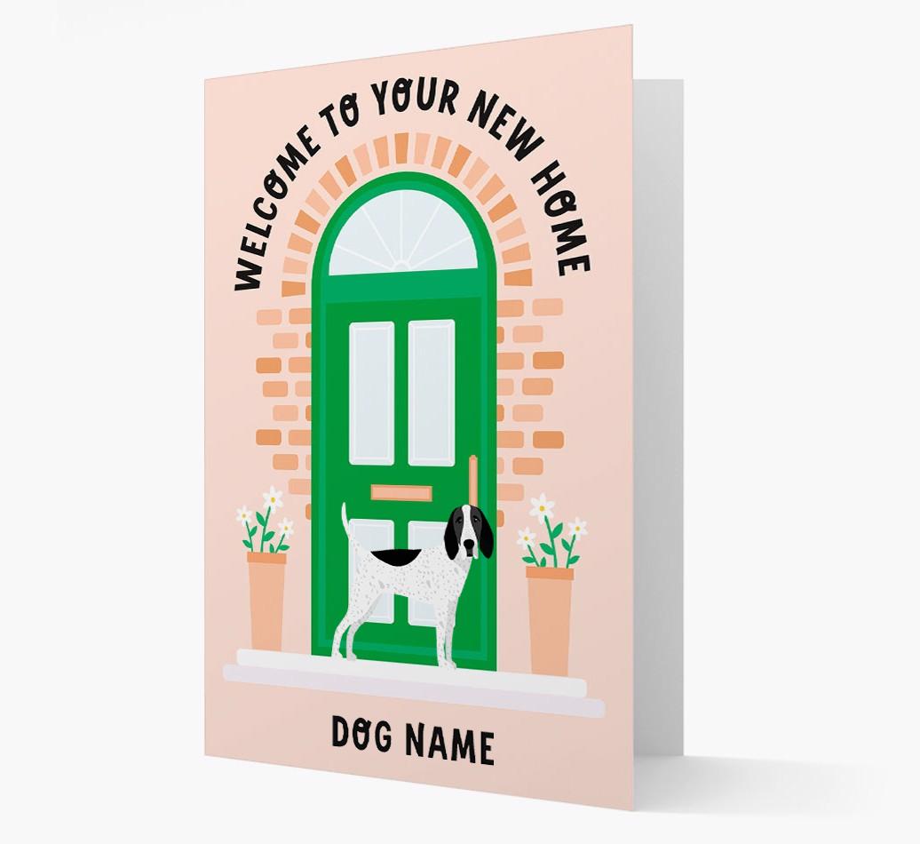 Welcome To Your New Home: Personalized {breedFullName} Card