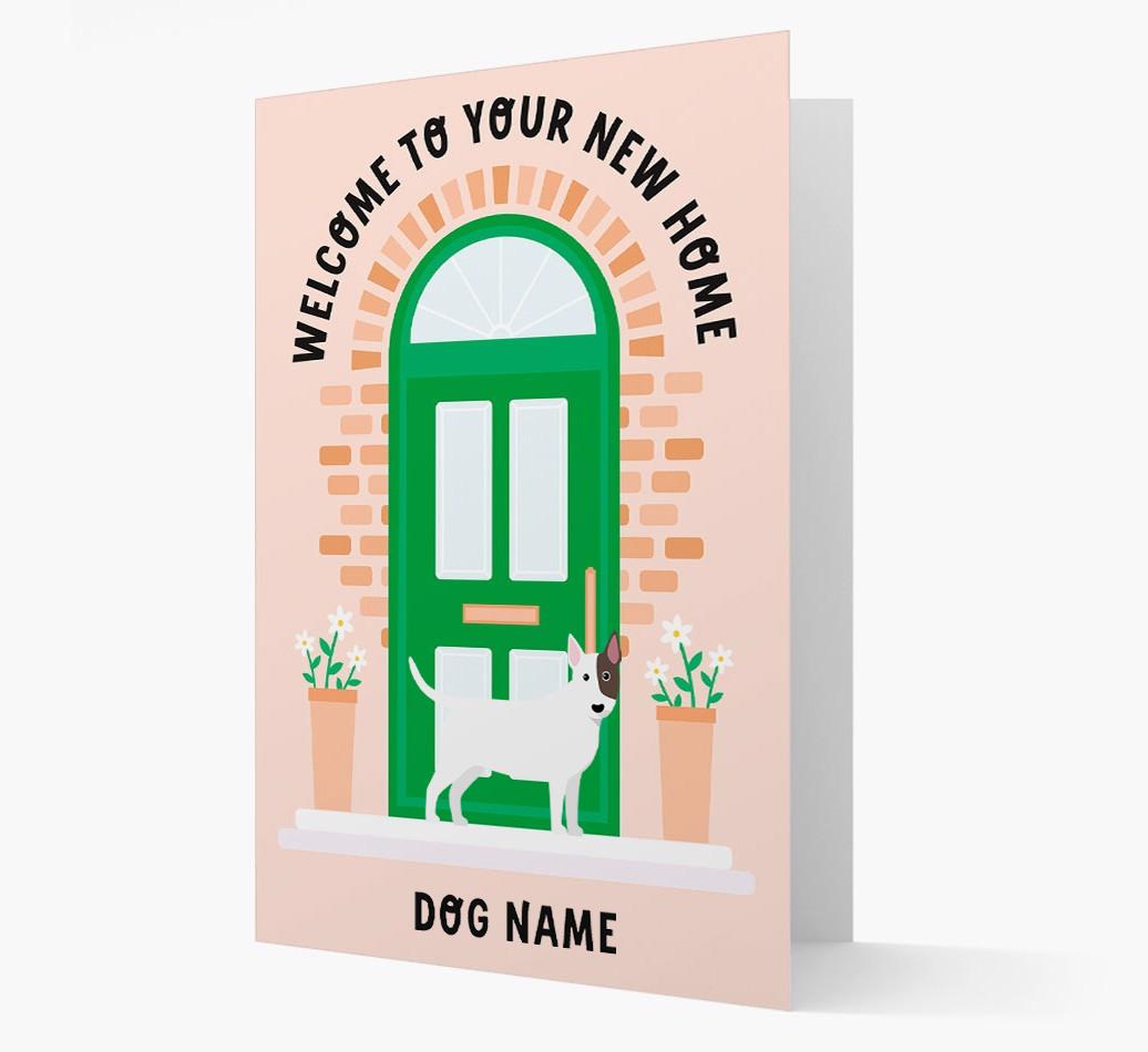 Welcome To Your New Home: Personalized {breedFullName} Card