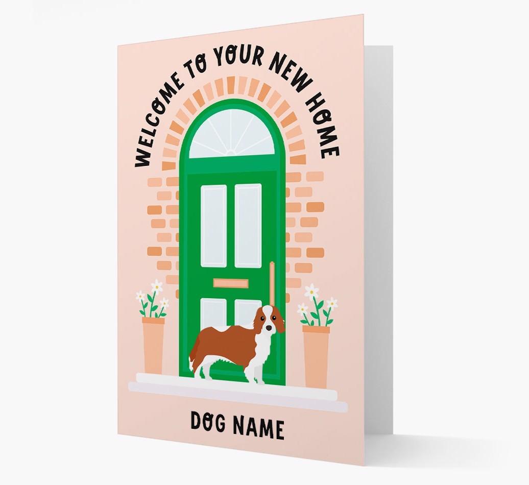 Welcome To Your New Home: Personalized {breedFullName} Card