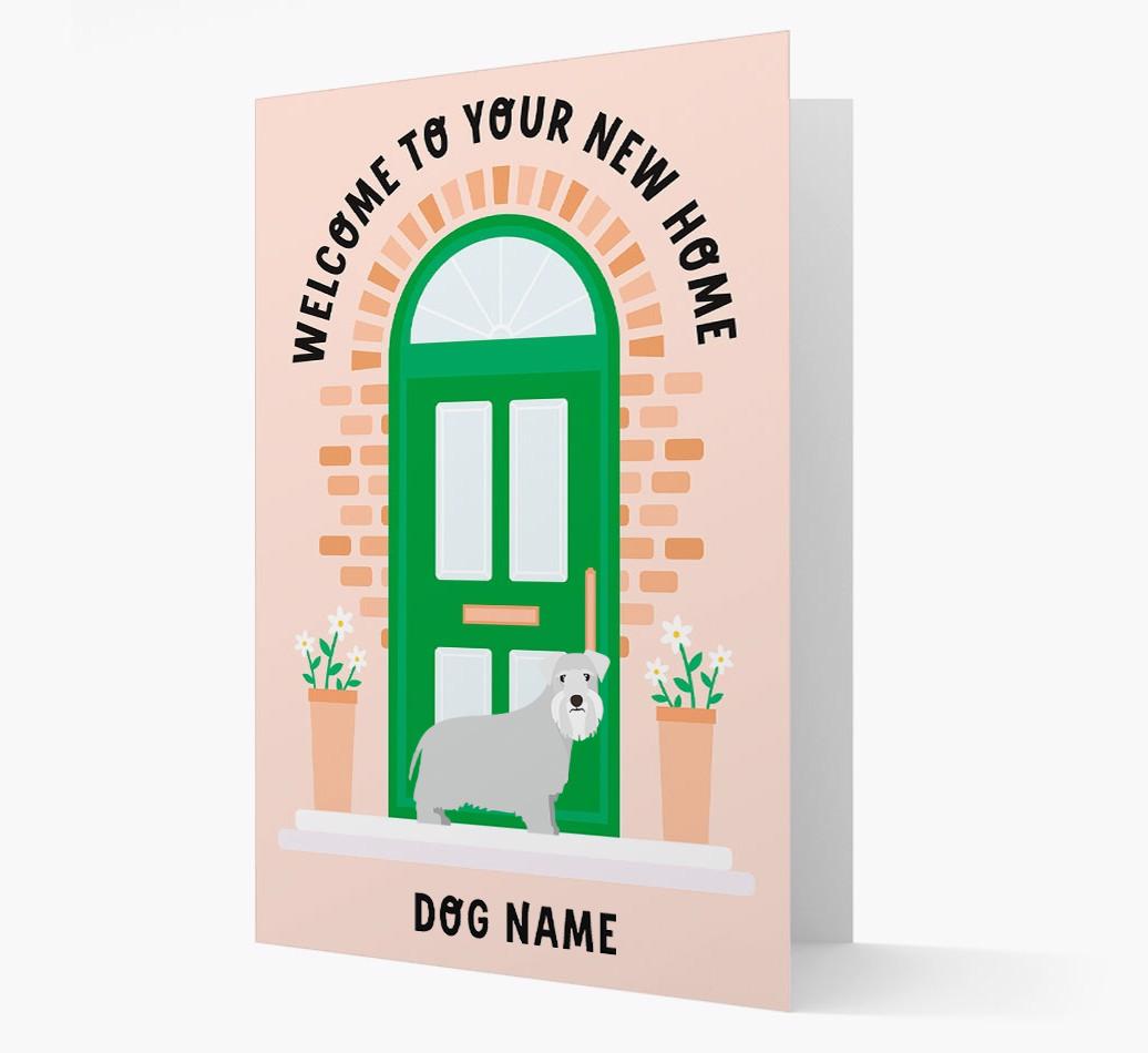 Welcome To Your New Home: Personalized {breedFullName} Card