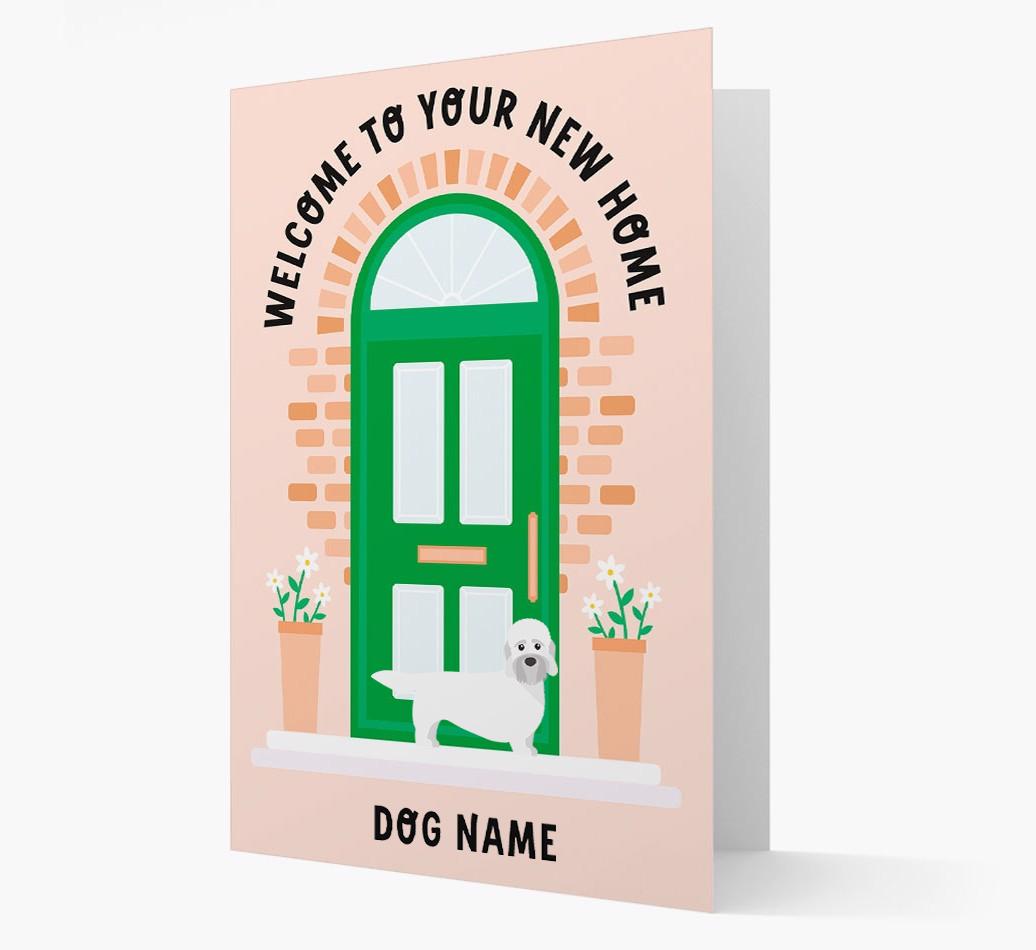 Welcome To Your New Home: Personalized {breedFullName} Card
