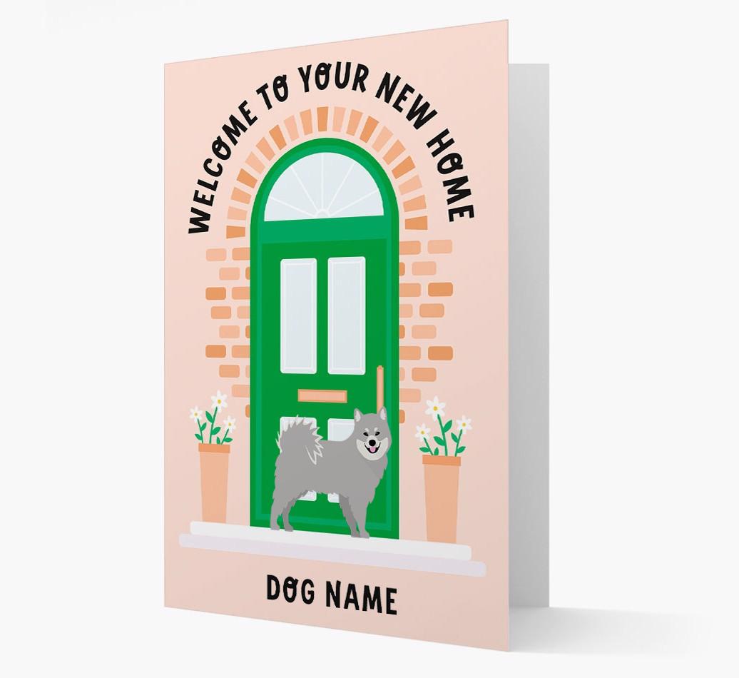 Welcome To Your New Home: Personalized {breedFullName} Card