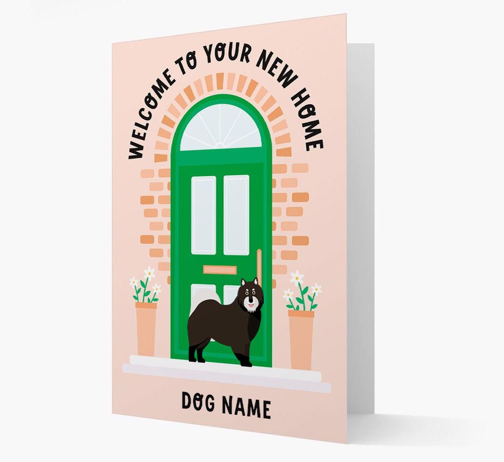 Welcome To Your New Home: Personalized {breedFullName} Card