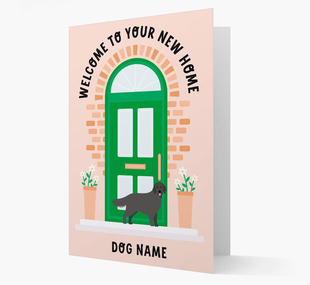 Welcome To Your New Home: Personalized {breedFullName} Card