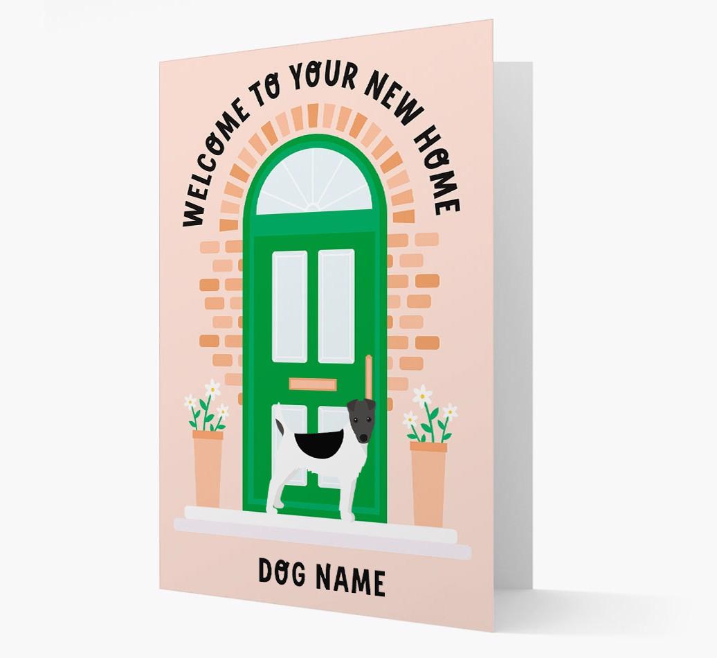 Welcome To Your New Home: Personalized {breedFullName} Card