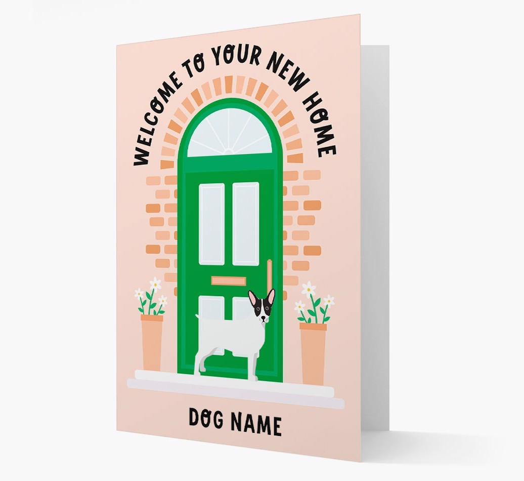 Welcome To Your New Home: Personalized {breedFullName} Card