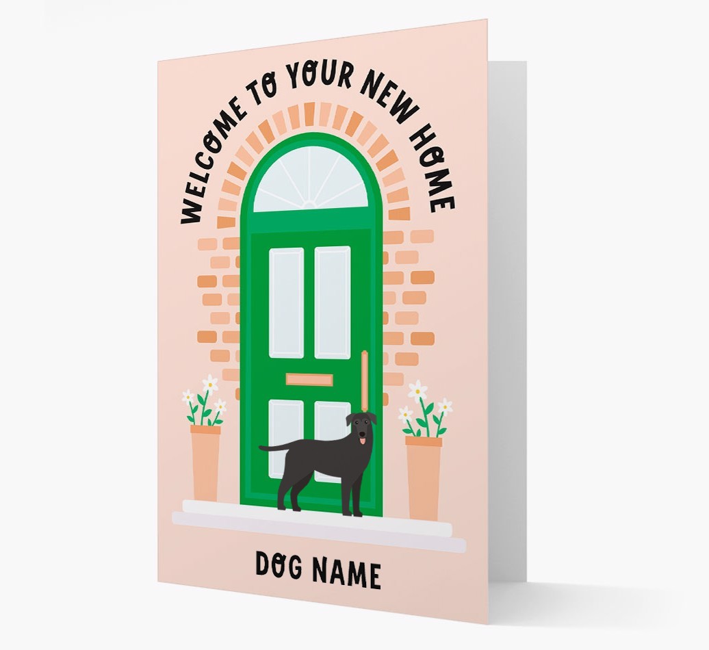 Welcome To Your New Home: Personalized {breedFullName} Card