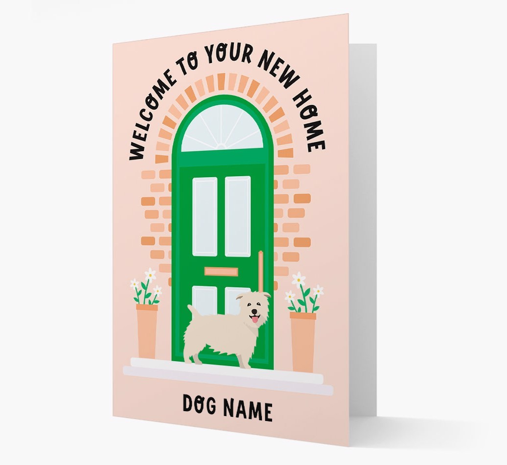 Welcome To Your New Home: Personalized {breedFullName} Card