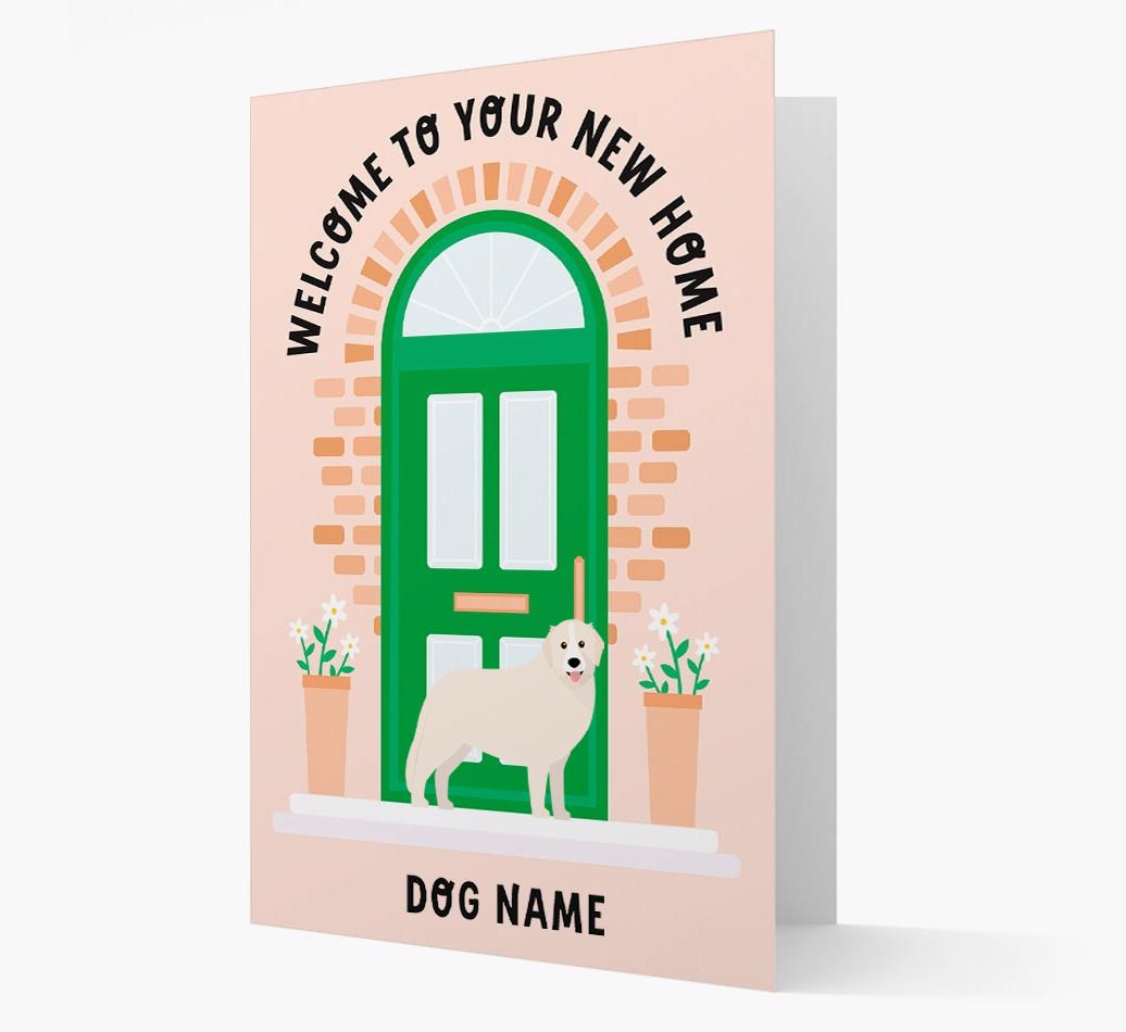 Welcome To Your New Home: Personalised {breedFullName} Card