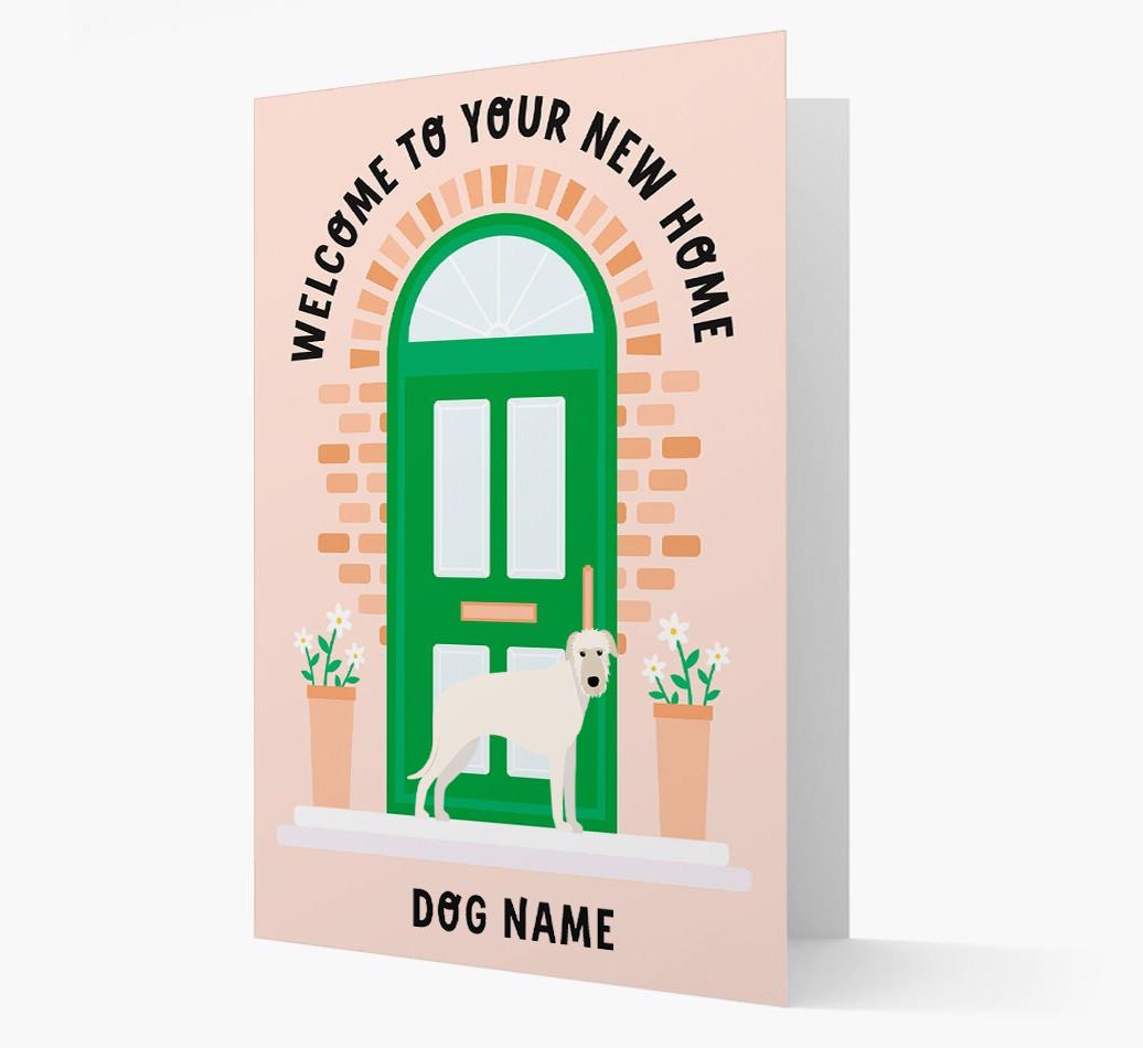 Welcome To Your New Home: Personalized {breedFullName} Card