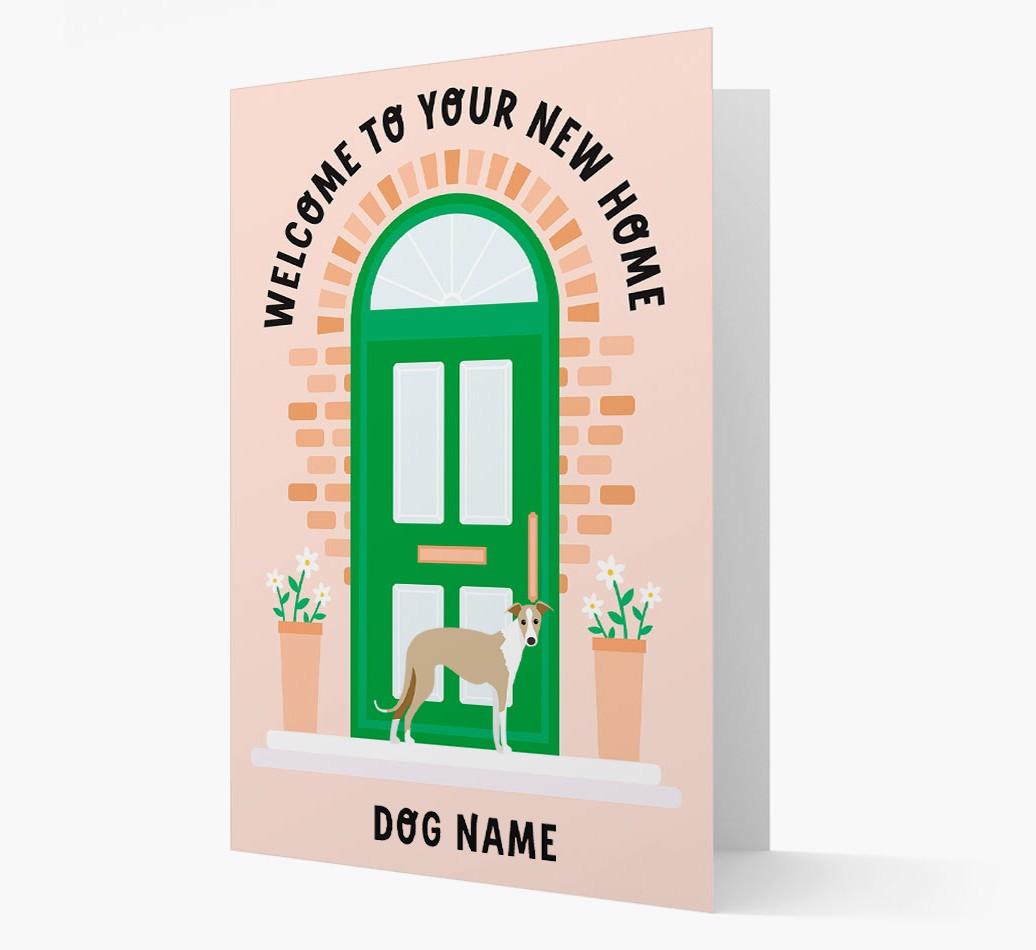 Welcome To Your New Home: Personalized {breedFullName} Card