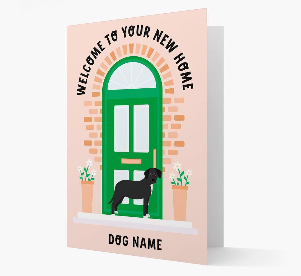 Welcome To Your New Home: Personalized {breedFullName} Card