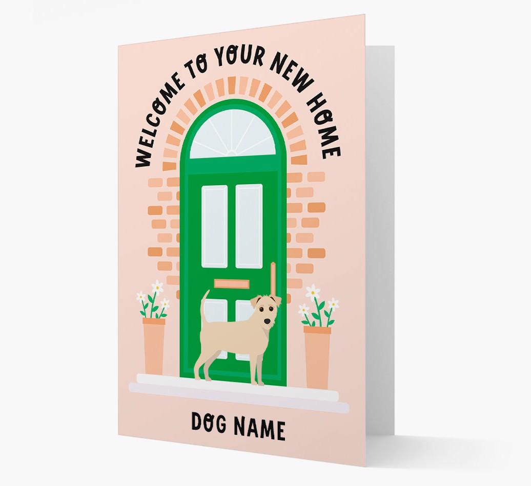 Welcome To Your New Home: Personalized {breedFullName} Card