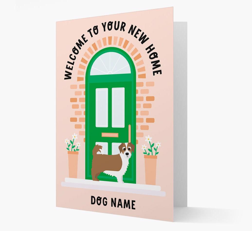 Welcome To Your New Home: Personalized {breedFullName} Card