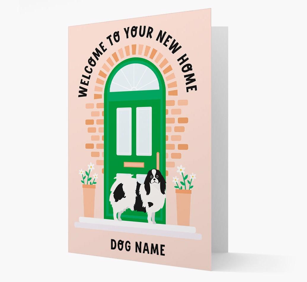 Welcome To Your New Home: Personalized {breedFullName} Card