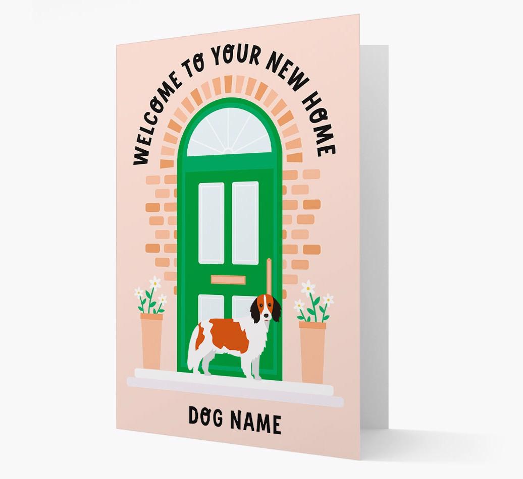 Welcome To Your New Home: Personalized {breedFullName} Card