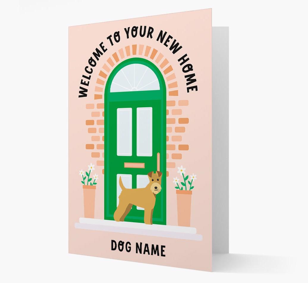 Welcome To Your New Home: Personalized {breedFullName} Card