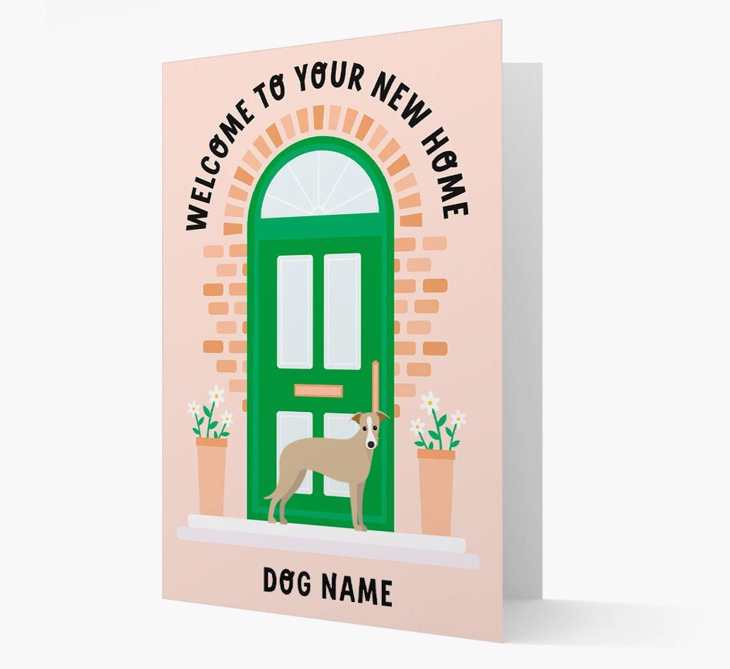 Welcome To Your New Home: Personalized {breedFullName} Card