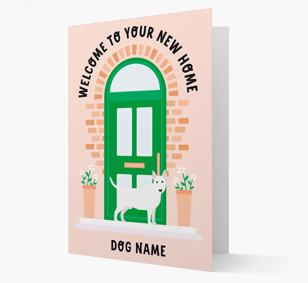 Welcome To Your New Home: Personalized {breedFullName} Card