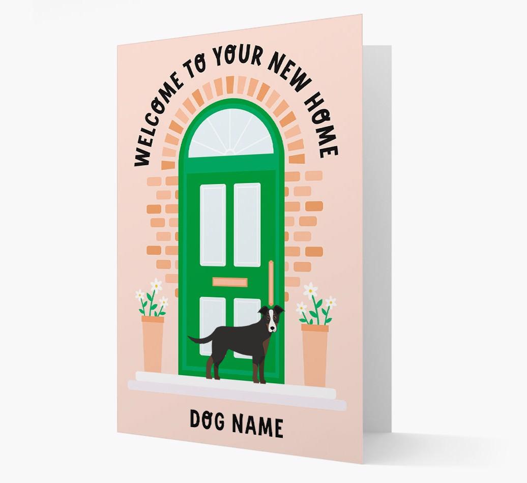 Welcome To Your New Home: Personalized {breedFullName} Card