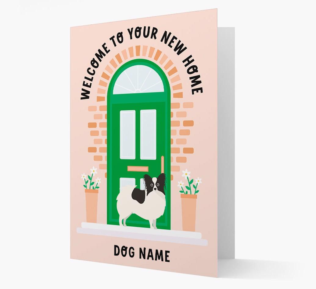 Welcome To Your New Home: Personalized {breedFullName} Card